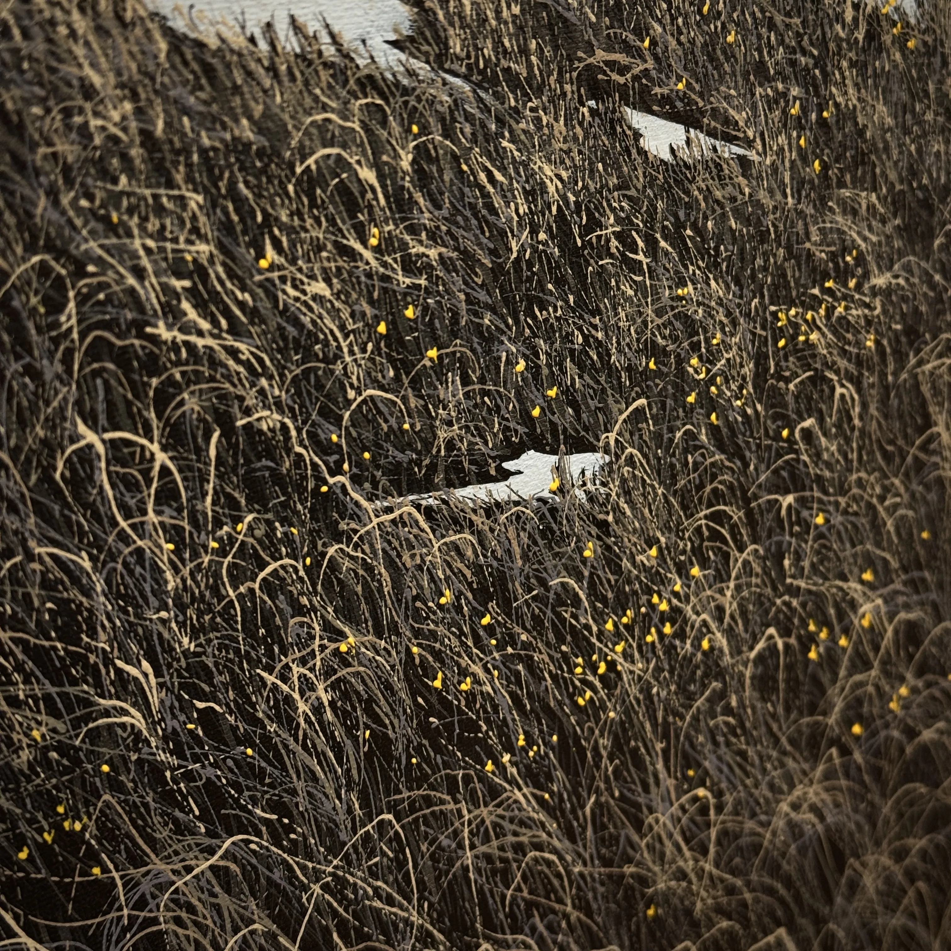 Image of Spring landscape by Oleh Dron, size: 80х80см, made of Canvas, acrylic, from Lviv, Ukraine Photo 3 of 4.