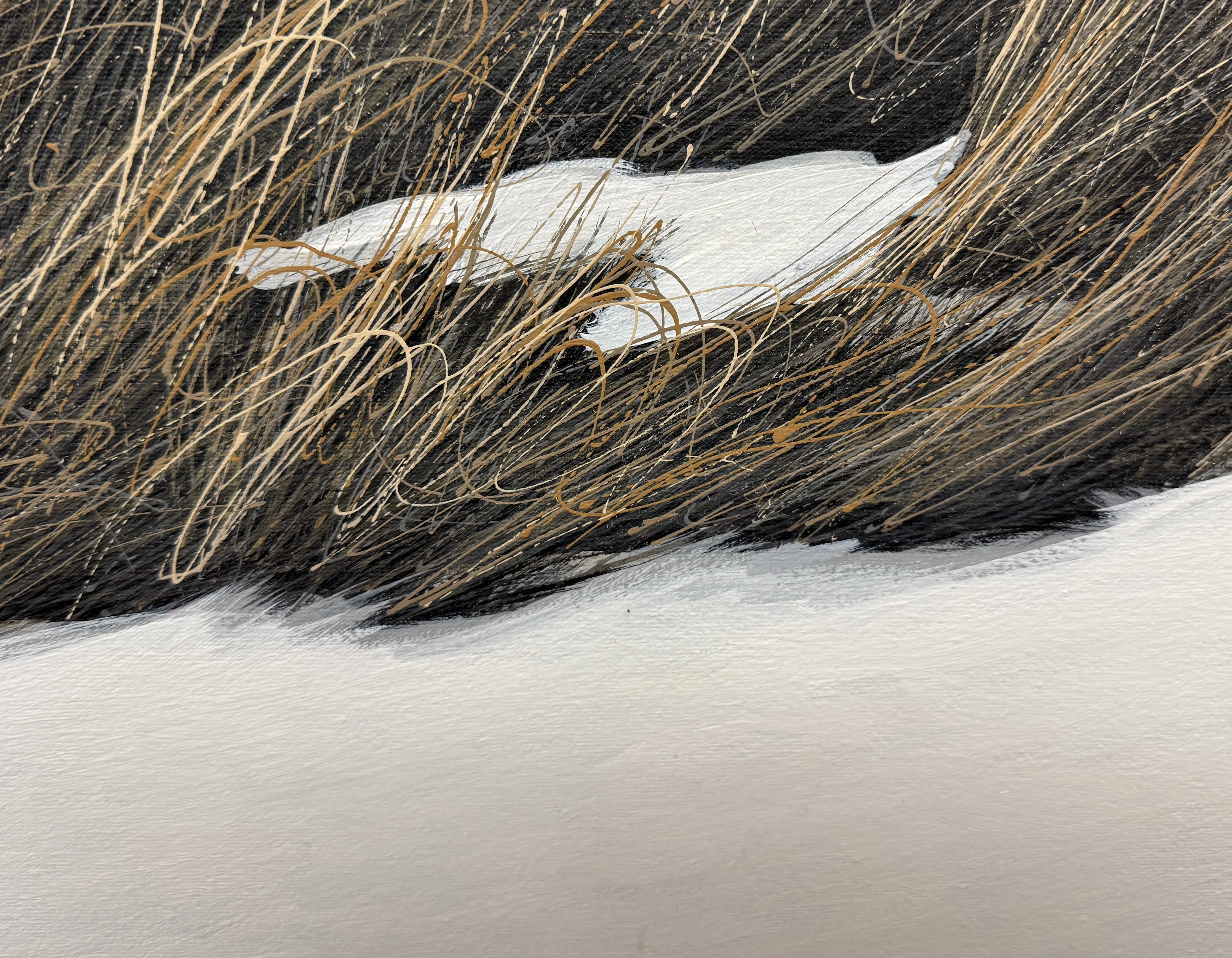 Image of Land by Oleh Dron, size: 150х200cm, made of Canvas, acrylic, Original artworks medium, from Lviv, Ukraine Photo 4 of 6.
