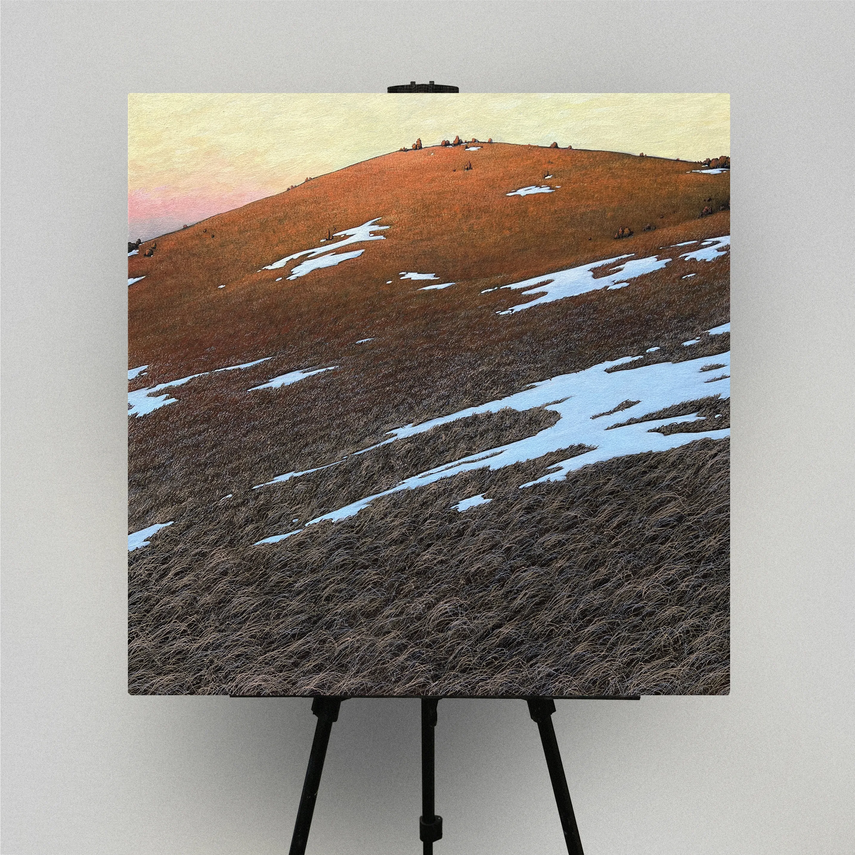 Image of Spring by Oleh Dron, size: 80х80cm, made of Canvas, acrylic, Painting medium, from Lviv, Ukraine Photo 1 of 3.