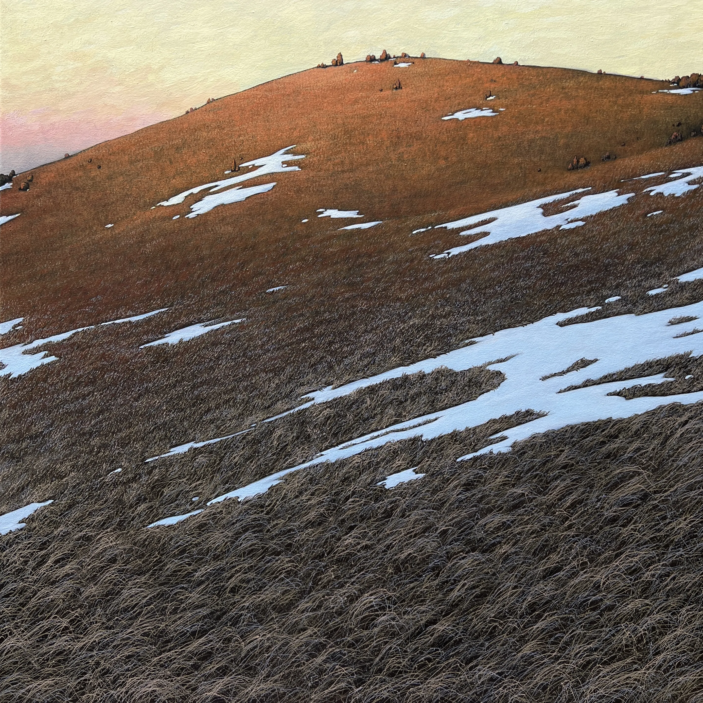 Image of Spring by Oleh Dron, size: 80х80cm, made of Canvas, acrylic, Painting medium, from Lviv, Ukraine Photo 2 of 3.