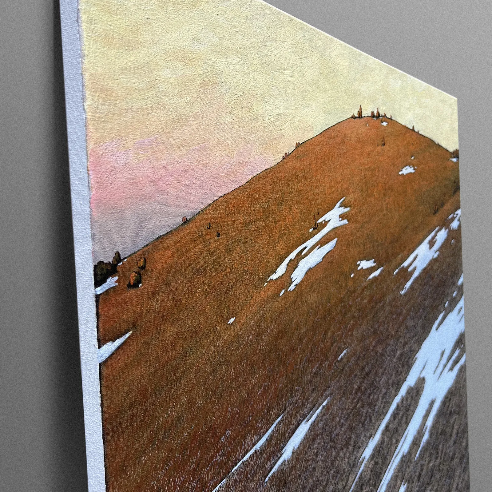 Image of Spring by Oleh Dron, size: 80х80cm, made of Canvas, acrylic, Original artworks medium, from Lviv, Ukraine Photo 3 of 3.