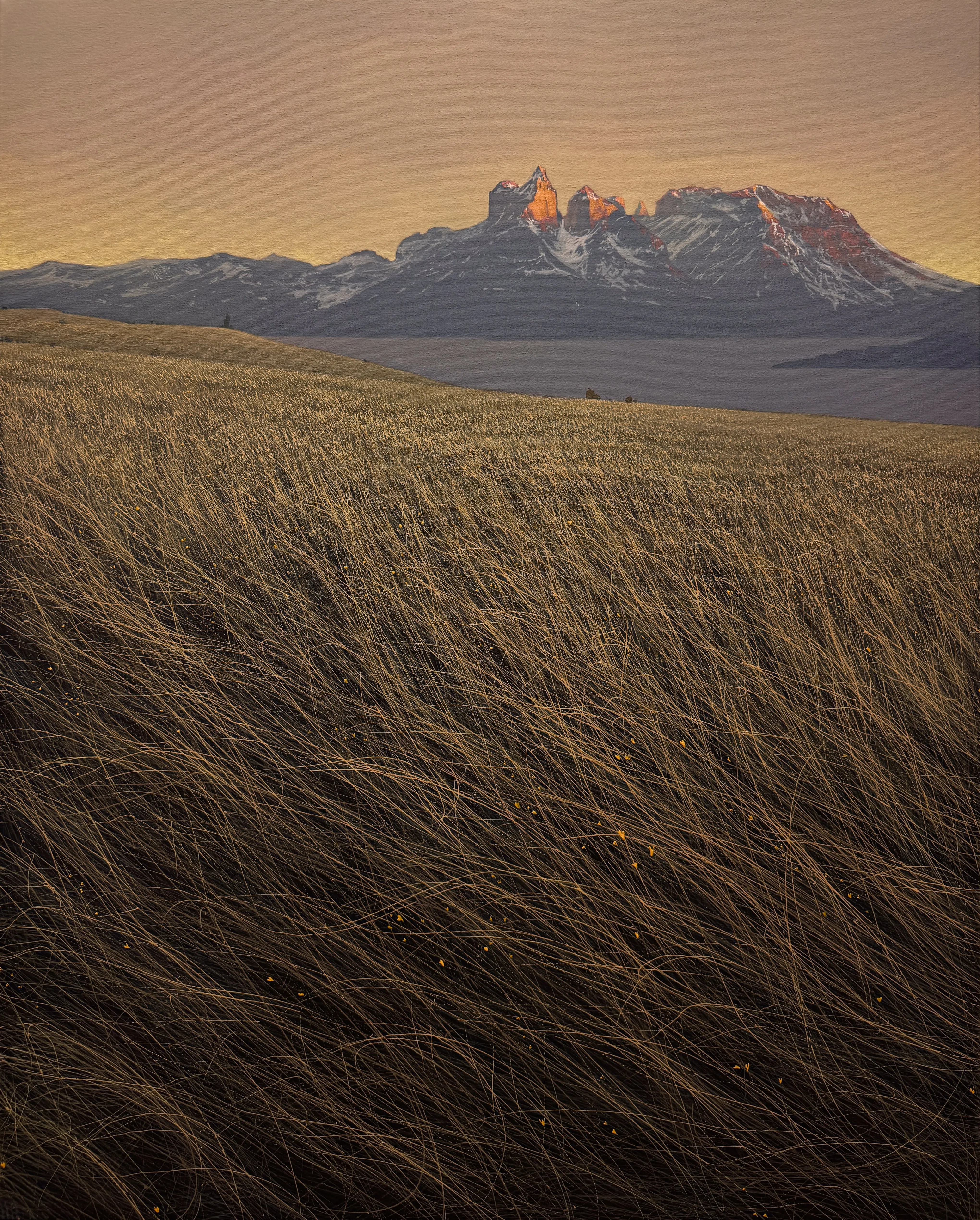 Image of Ray by Oleh Dron, size: 80х100cm, made of Canvas, acrylic, Painting medium, from Lviv, Ukraine Photo 5 of 5.