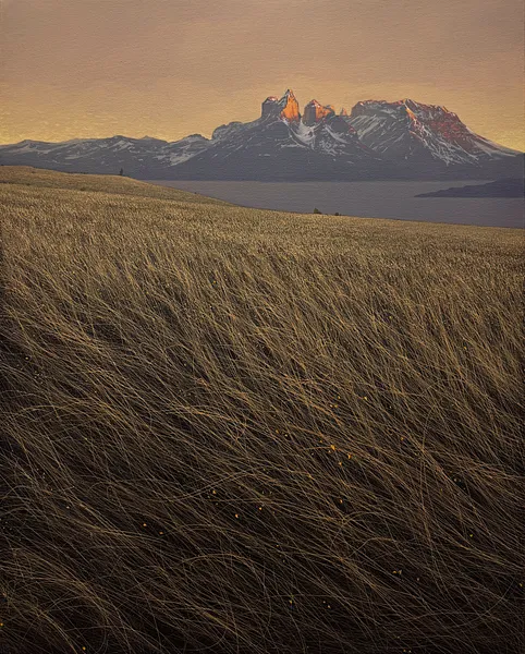 Image of Ray by Oleh Dron, size: 80х100cm, made of Canvas, acrylic, Painting medium, from Lviv, Ukraine Photo 5 of 5.